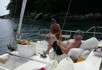 サンセットヨットツアー　プーケット