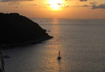 サンセットヨットツアー　プーケット