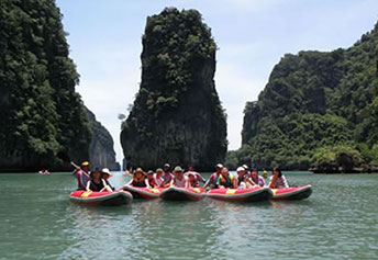 ジェームズボンド島ビックボード