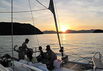 貸切サンセットヨットツアー　プーケット3