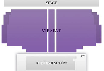 サイモンキャバレー　プーケット　席