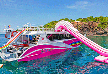 ピピ島ロングテールボート