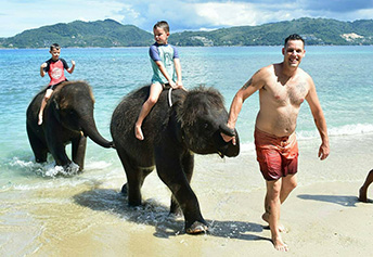 スイミングウィズエレファント