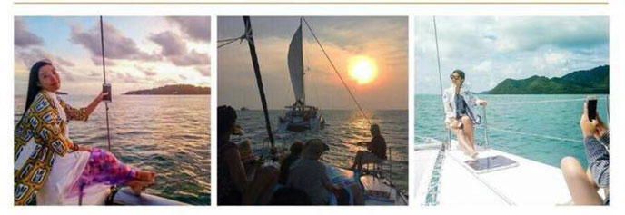 ラチャ島コーラル島サンセットヨット