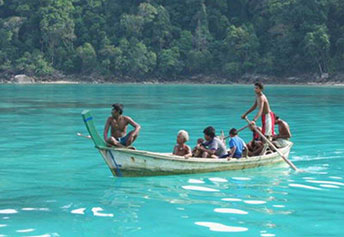 スリン島スピードボート　プーケット3