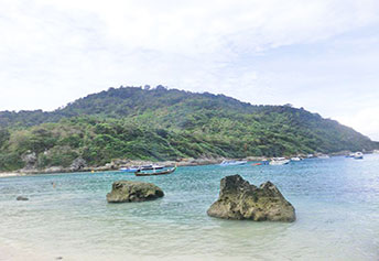 コーラル島とラチャ島スピードボート　プーケット2